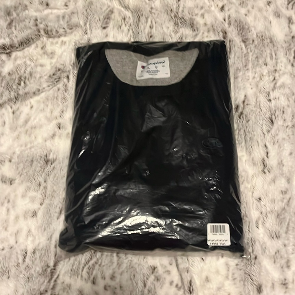 Champion Crewneck (Navy) Large Tall